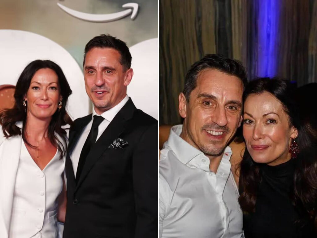gary neville wife